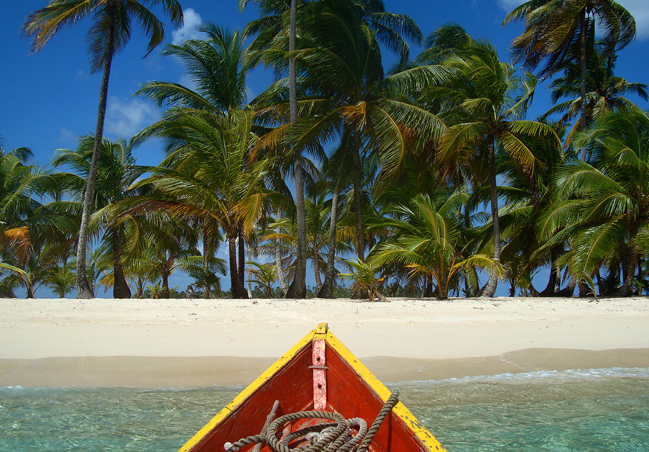 san blas, islands, caribbean, boat, palm, beach, remote, paradise, panama, island, culture